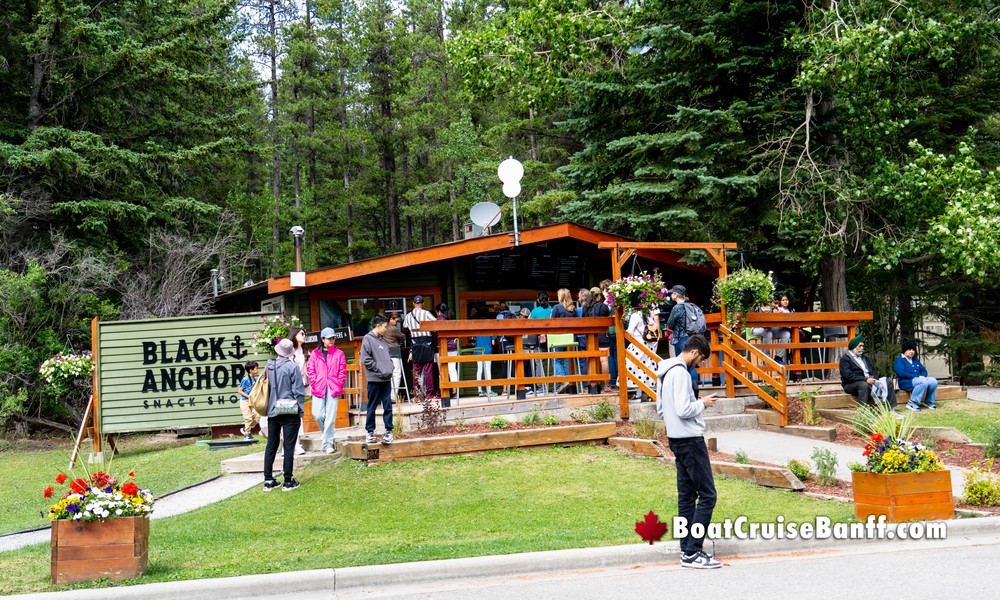 Banff Boat Cruise Black Anchor Snack Shop